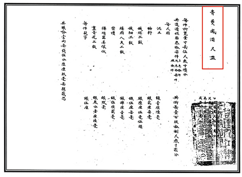 清同治 青花云凤纹盘 - 图17
